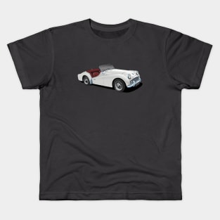 Triumph TR3 in white Kids T-Shirt